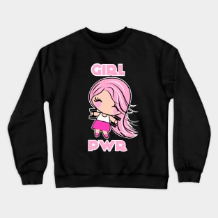 Girl Power, fitness girl, gym girl Crewneck Sweatshirt